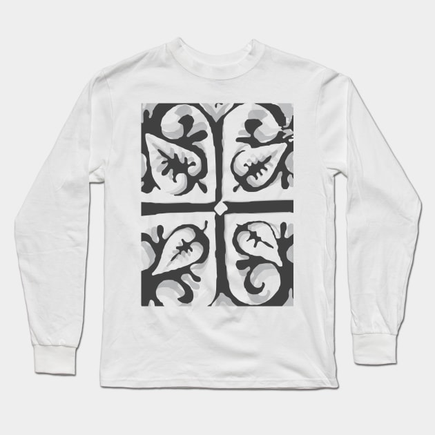 Medieval ornament Long Sleeve T-Shirt by dddesign